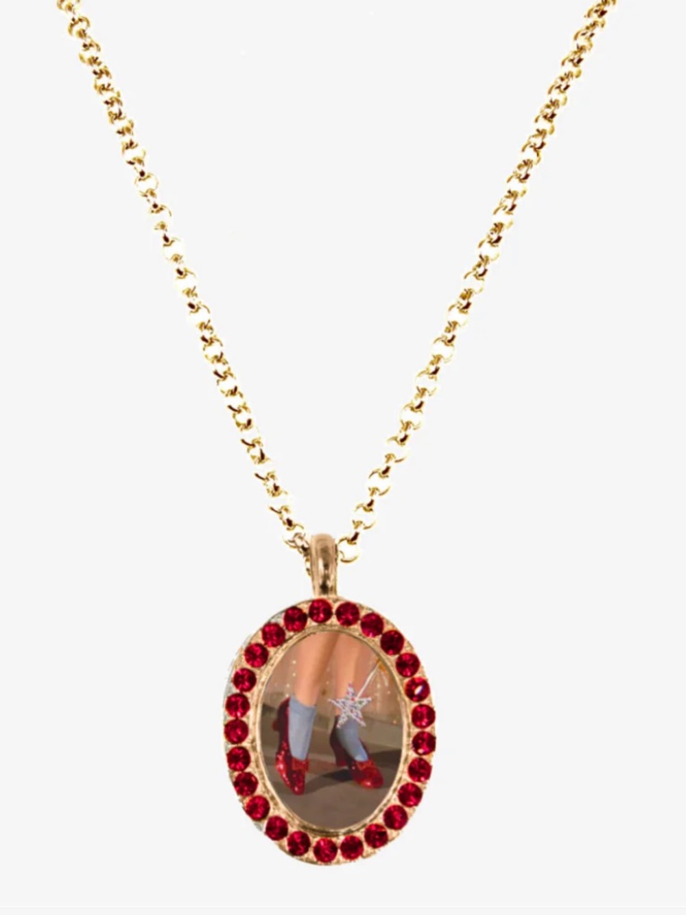 Tarina Tarantino Wizard of Oz Ruby Slippers Necklace